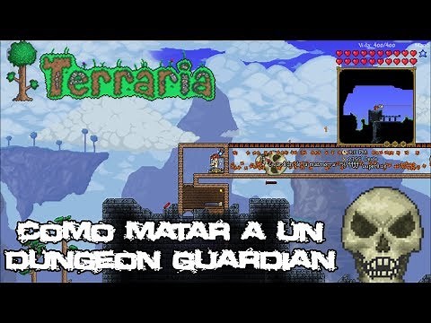 Como matar al Guardián de la Mazmorra FACIL - Tutorial Terraria