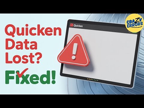 FIXED – Lost All Quicken Data After Update? Here’s How to Recover It (2025 Guide)