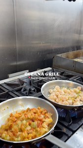 Chef Julian cooking up a catering order! ❤️ | Oceana Grill