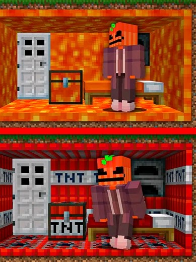 BÚNKER DE AGUA VS. LAVA EN MINECRAFT - PARTE 2