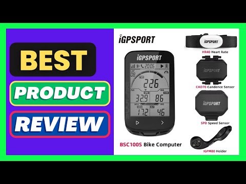 iGPSPORT BSC100S Bike Computer 2.6 Inch Screen Cps Cycling