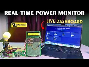 ESP32 Smart Energy Meter ⚡ PZEM-004T IoT Power Monitoring with Live WebSocket Dashboard