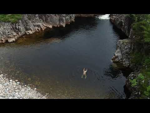 Wild Swimming, Triple Falls, Glen Etive