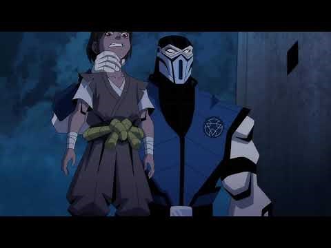 Sub-Zero cowardly kills Hanzo Hasashi and his son/ Mortal Kombat Legends: Scorpion's Revenge (1080p)