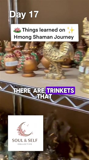 Some trinkets in a Hmong Shaman space isn’t meant to be touched. In Hmong Shamanism, those trinkets can carry koob khom for protection. #HmongShamanism #AncestralPractices #HmongSpirituality #SacredNotAesthetic
