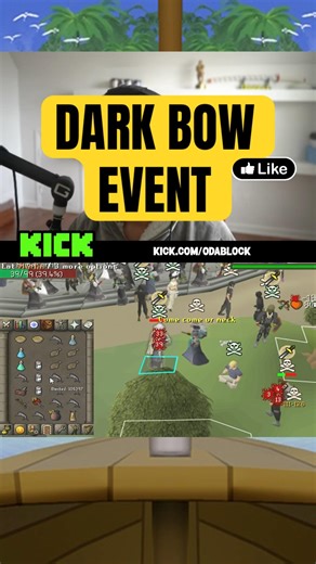 Odablock Gets KO’d During His Dark Bow Event #osrs