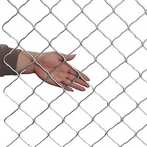 Super Heavy Duty Fence 48X24 inch 7 Gauge Galvanized Steel Corrugated Wire Fence.Hole Size 2.5inch-Snake Fence-Poultry Netting/Dog Cages/Fences Screen for Doors and Windows