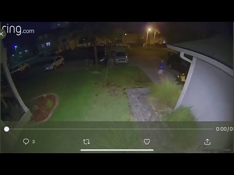 Ring camera captures what sounds like gunshots in Jacksonville Beach during Orange Crush