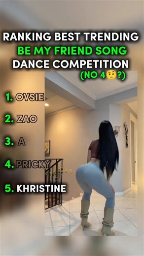 New Trend 2026❤️‍🔥Who did it best?🤔💃Be My Friend Challenge is ON 📈 Vote your winner below⬇️