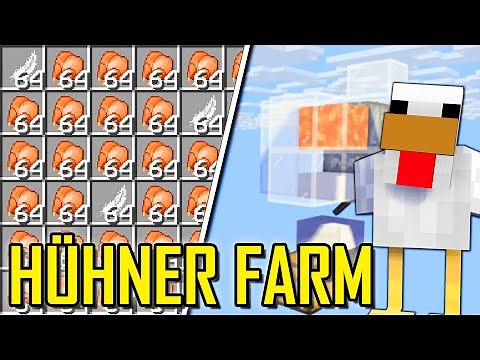 Minecraft - Einfache & Automatische Hühner Farm - Tutorial 1.21