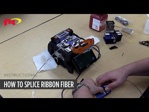 How To Splice Ribbon Fiber | Instructional