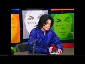 Michael Jackson at Virgin Megastore - 2001