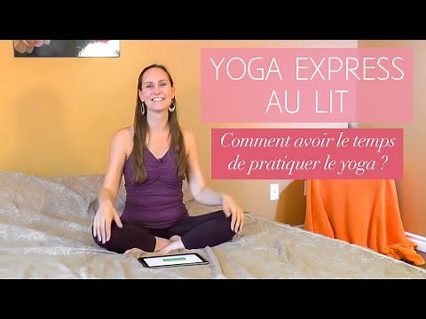 Express Yoga in Bed or How to Have Time to Practice Yoga | Day 7