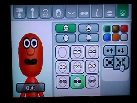 How to make an Elmo Mii