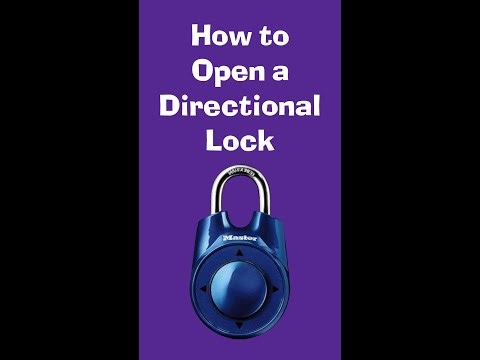 How to open a Directional Lock