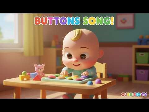 Buttons Nursery Rhyme with Zuzu – Sing, Count & Play 🎨👶