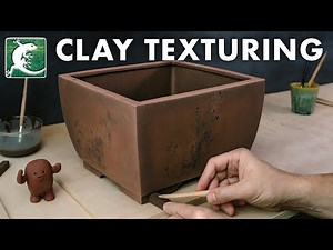 Watch This Clay Texture Come to Life – Slab Pottery Technique