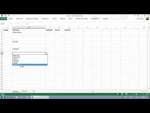How to insert a drop-down list in Excel that takes values ​​from another sheet