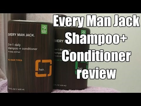 Every Man Jack 2 in 1 Shampoo+Conditioner review