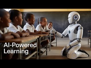 Students React to Learning From an AI Humanoid Robot for the First Time