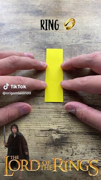 Origami Ring Tutorial