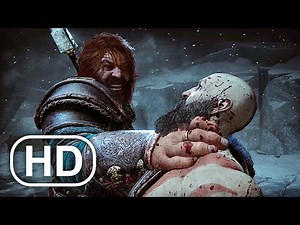 God Of War Ragnarok Kratos Vs Thor Boss Fight 4K 60FPS