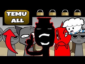 Sprunki Pyramixed But It’s ALL TEMU BLACK and PURE CHAOS!