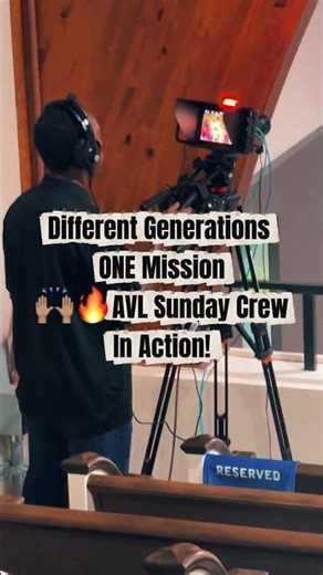 🎥✨ MEDIA MINISTRY: MORE THAN A TEAM… IT’S A CALLING ✨🎧