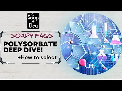 Polysorbate 80? 20? Differences and how to choose.