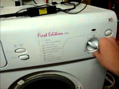 Hotpoint First Edition WM52 Washing Machine review