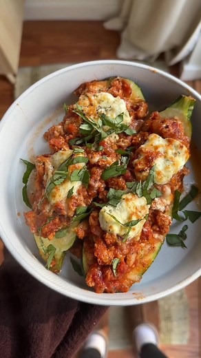 Delicious Lasagna Zucchini Boats Recipe