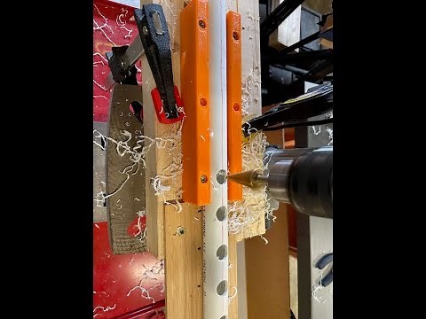 PVC Drilling for Pixels
