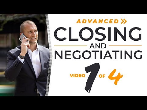 CAR SALES TRAINING: {PRICE OBJECTIONS} CLOSING & NEGOTIATING 101 (#1 of a 4 part series)