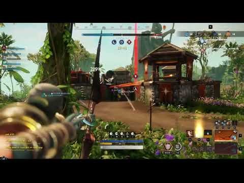 New World Gameplay - Bow and Rapier