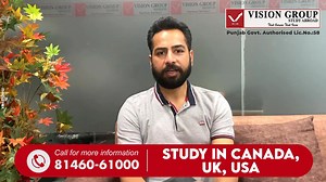 24 reactions | Vision Group Application Month From 1st to 30 July (Zero Processing Fee Before & After Visa) KEY HIGHLIGHTS: STUDY VISA FOR CANADA, UK & USA NO PROCEESING FEES (Before visa & After visa) APPLY WITH ZERO RISK NO CONSULTATION CHARGES SCHOLARSHIP AVAILABLE * DIPLOMA , UG & PG COURSES AVAILABLE APPLY FOR 2021 & 2022 INTAKES FOR MORE INFO CALL:81460-61000 Visit : VISION GROUP Nearest Branch LUDHIANA-PATIALA-CHANDIGARH-KURUKSHETRA | Vision Group | Facebook