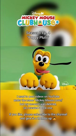 "Puppy Pluto" Song | Japanese | Mickey Mouse Clubhouse+