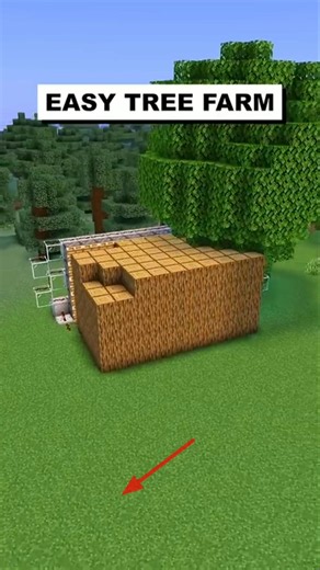 Best infinite Wood Farm for Minecraft #minecraftwoodfarm #minecraft #minecraftshorts