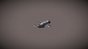 Mikoyan-Gurevich MiG-21 - 3D model by AleksejFonGrozni