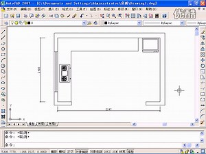 autocad22插入块