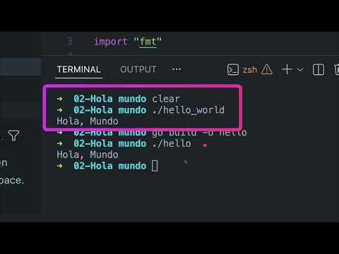 [S2/L05] GoLang: Fundamentos del lenguaje - Primer programa en Go