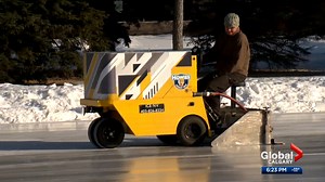 Pandemic creates opportunity for unique Calgary-made ice resurfacer