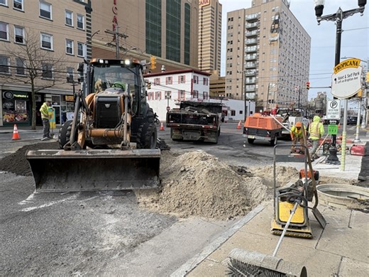 Atlantic Avenue Paving Project Underway in Atlantic City