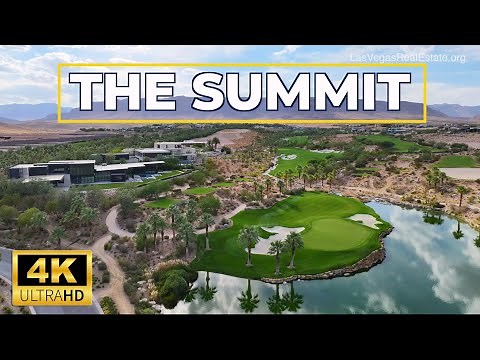 The Summit Las Vegas 4K Drone Tour | Most Expensive Neighborhood in Las Vegas