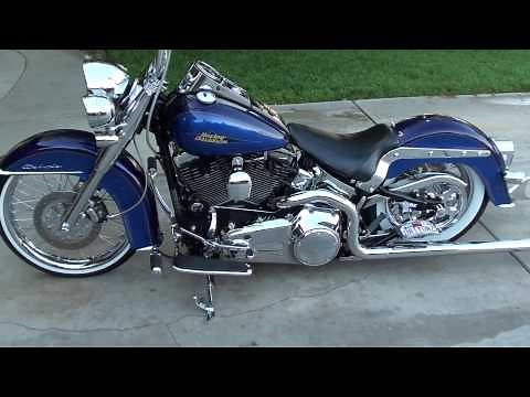CRAZY HARLEY DAVIDSON FLSTN SOFTAIL DELUXE