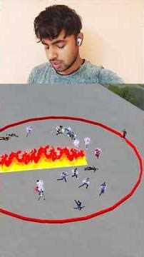 Who Will Win ₹1000? 💰 21 Active Characters Battle In One Circle | Free Fire #shorts #shortsfeed