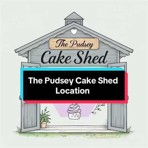 The Pudsey Cake Shed Location Hope this helps for those asking where to find us! There is a pinned location on featured posts on the fb group if people are still struggling ☺️ #pudseycakeshed #cakeshed #leeds #smallbusiness #leedssmallbusiness