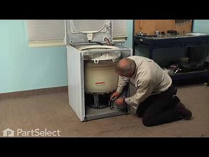 Washing Machine Repair - Replacing the Suspension Springs (Whirlpool Part # 12002773)