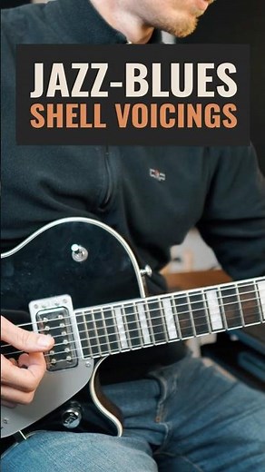JAZZ-AKKORDE für Anfänger: Shell Voicings auf der Gitarre - Jazz-Blues in F
