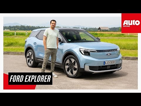 Ford Explorer Elektro (2024): Besser spät als nie - Unterwegs im E-Explorer | AUTO ZEITUNG