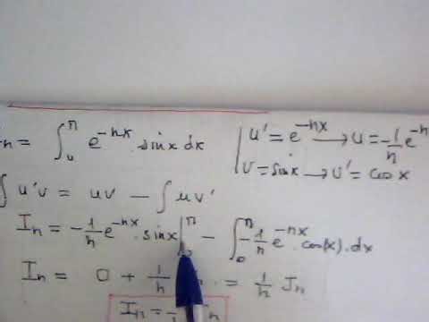 calcul intégration par parties - 42